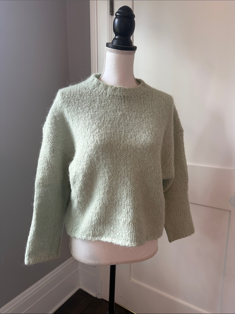 3.1 Phillip Lim Mint Green Crewneck Sweater
